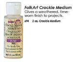 Folkart Crackle Medium 694
